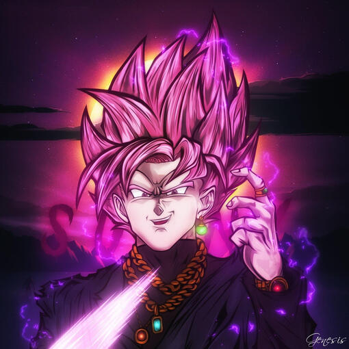 Black Goku FanArt